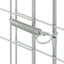 Kanin Bur Sølv 200 x 100 x 210 cm Galvaniseret stål