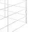 Kanin Bur Sølv 200 x 100 x 210 cm Galvaniseret stål