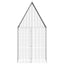 Kanin Bur Sølv 100 x 100 x 210 cm Galvaniseret stål