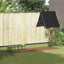 Kanin Bur Sølv 300 x 100 x 210 cm Galvaniseret stål