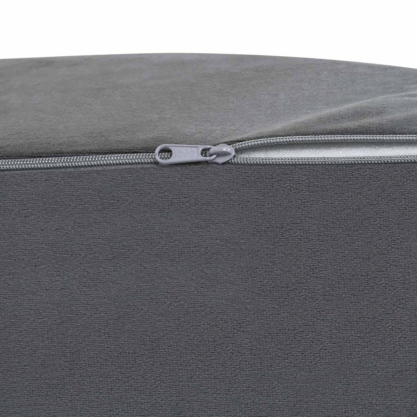 Benpude 68 x 41 x 21 cm PU Skum Grå