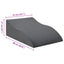 Benpude 68 x 41 x 21 cm PU Skum Grå