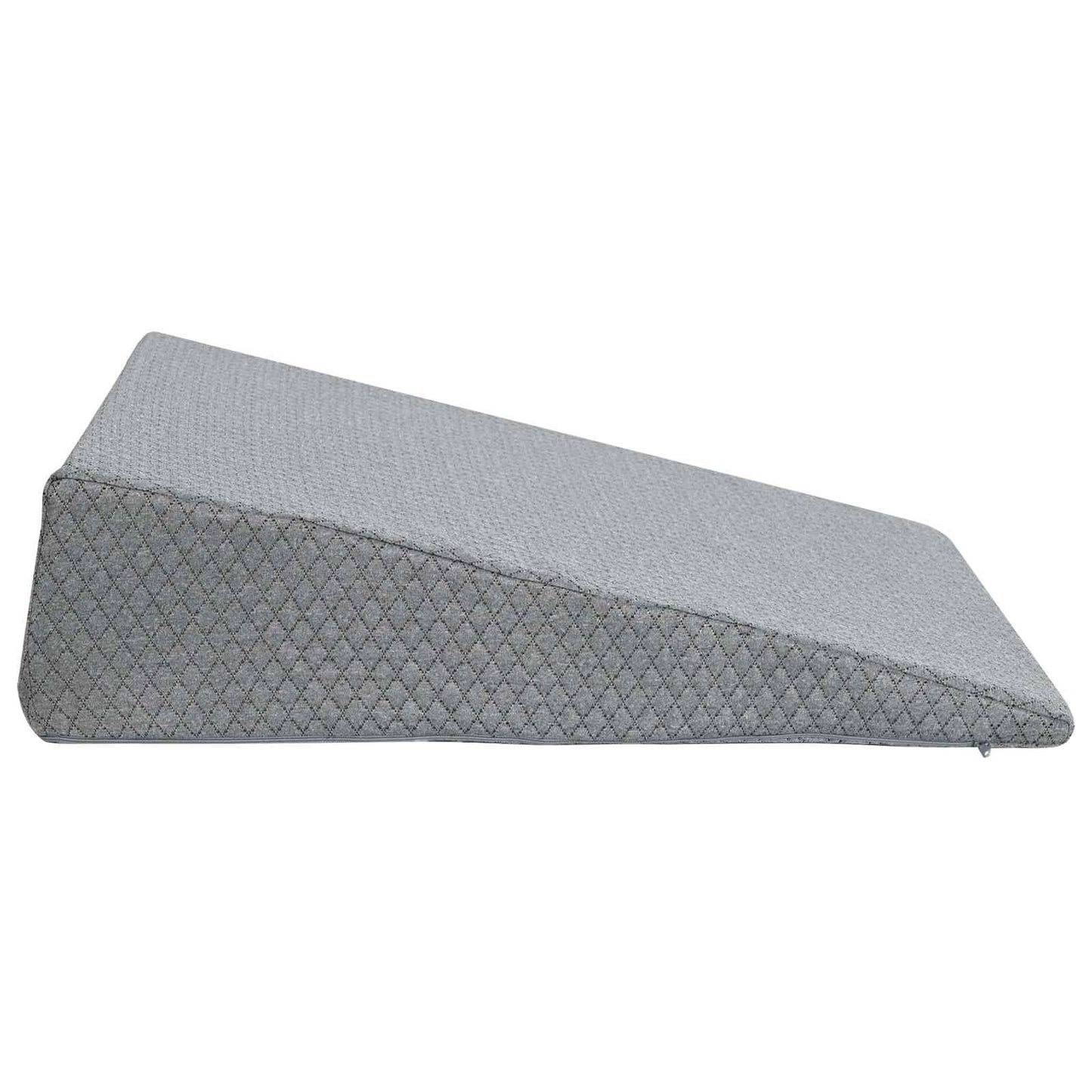 Vinkelpude 69 x 64 x 19 cm Medium Memory Skum Grå