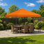 Pavillon 3 x 3 m Orange Polyester og Stål 190 gsm