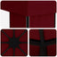 Pavillon 4 × 3 m Bordeaux Polyester og Stål 190 gsm