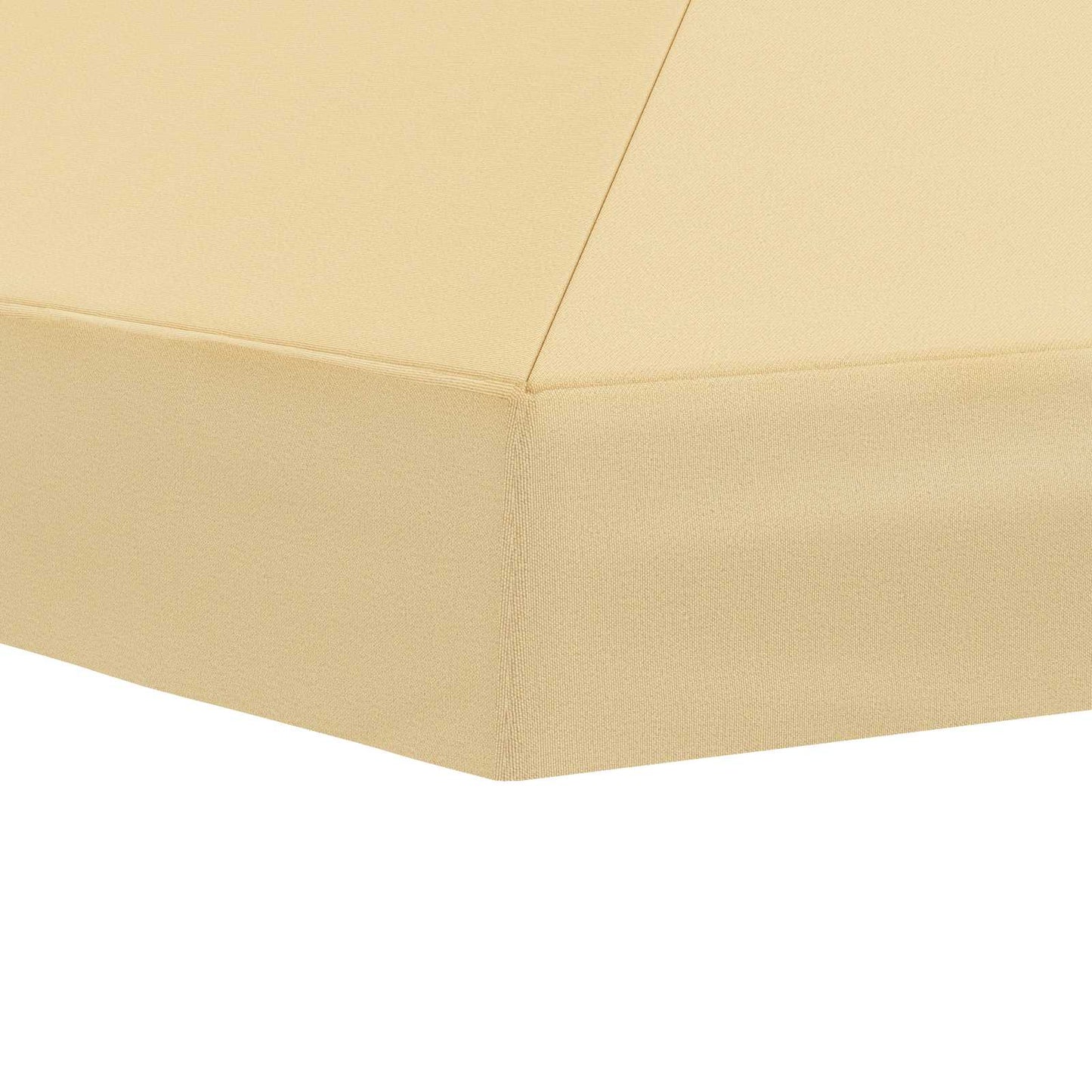 Gazebo Klap Cover 6 x 3 m Cremefarvet Polyester 190