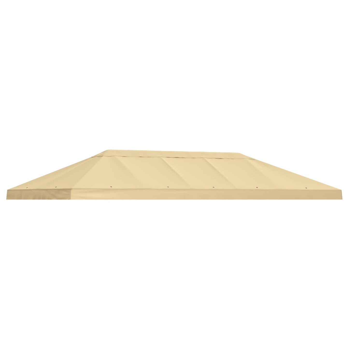 Gazebo Klap Cover 6 x 3 m Cremefarvet Polyester 190