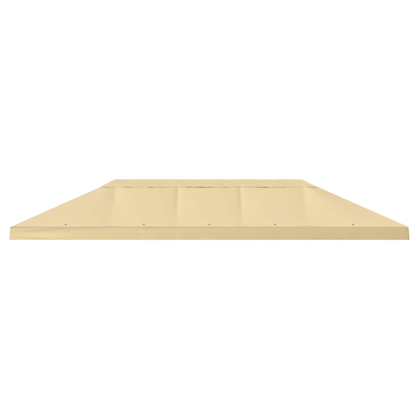 Gazebo Klap Cover 6 x 3 m Cremefarvet Polyester 190