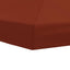 Gazebo Klap Cover 6 x 3 m Terrakotta Polyester 190