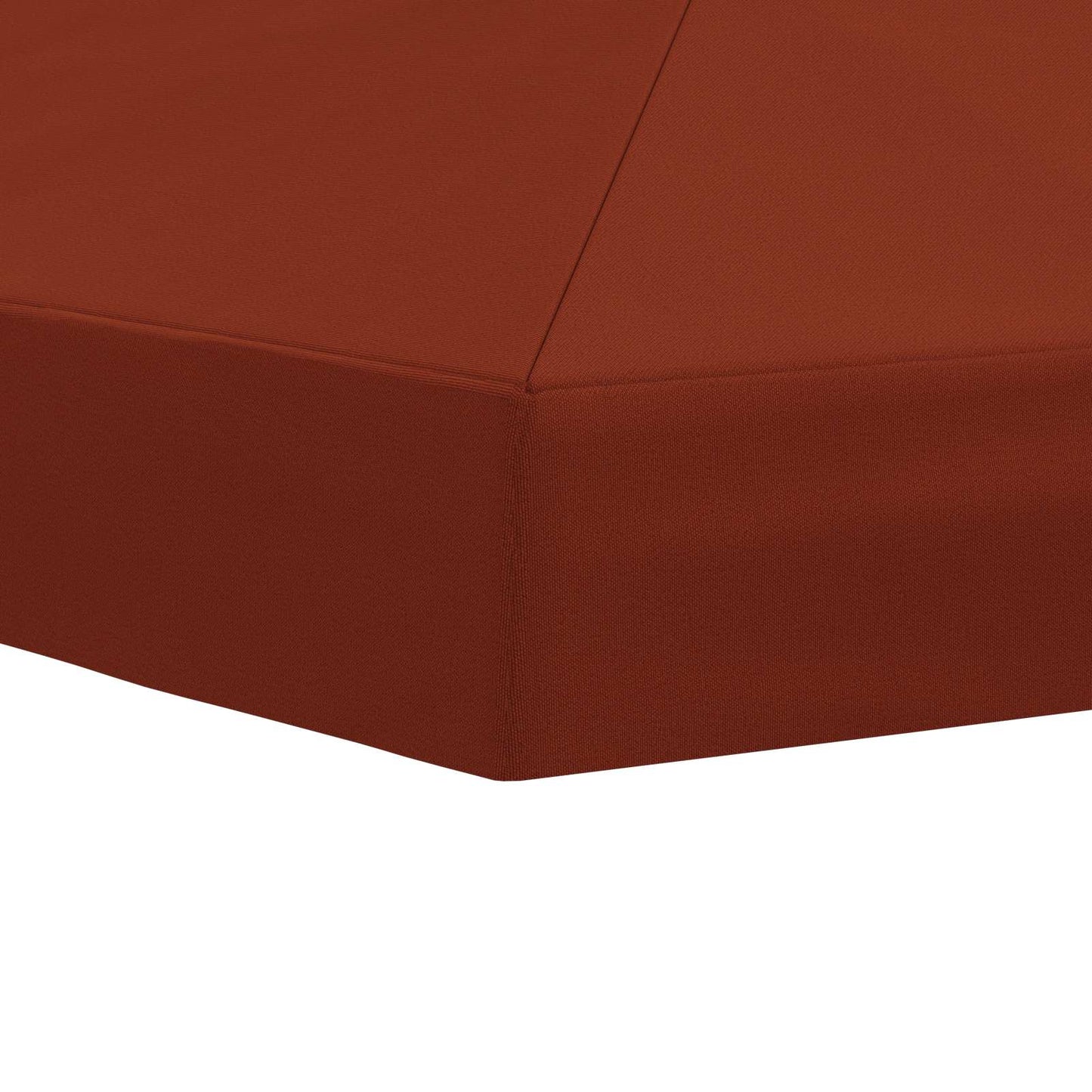 Gazebo Klap Cover 6 x 3 m Terrakotta Polyester 190