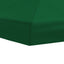Gazebo Klap Cover 6 x 3 m Grøn Polyester 190