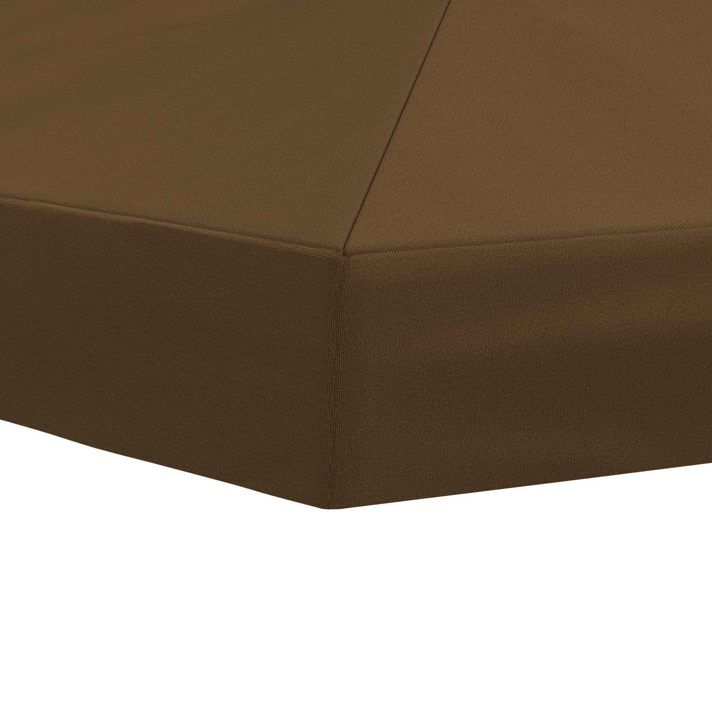 Gazebo Klap Cover 6 x 3 m Gråbrun Polyester 190