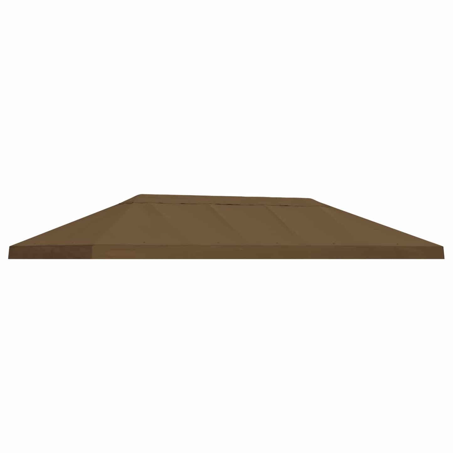 Gazebo Klap Cover 6 x 3 m Gråbrun Polyester 190