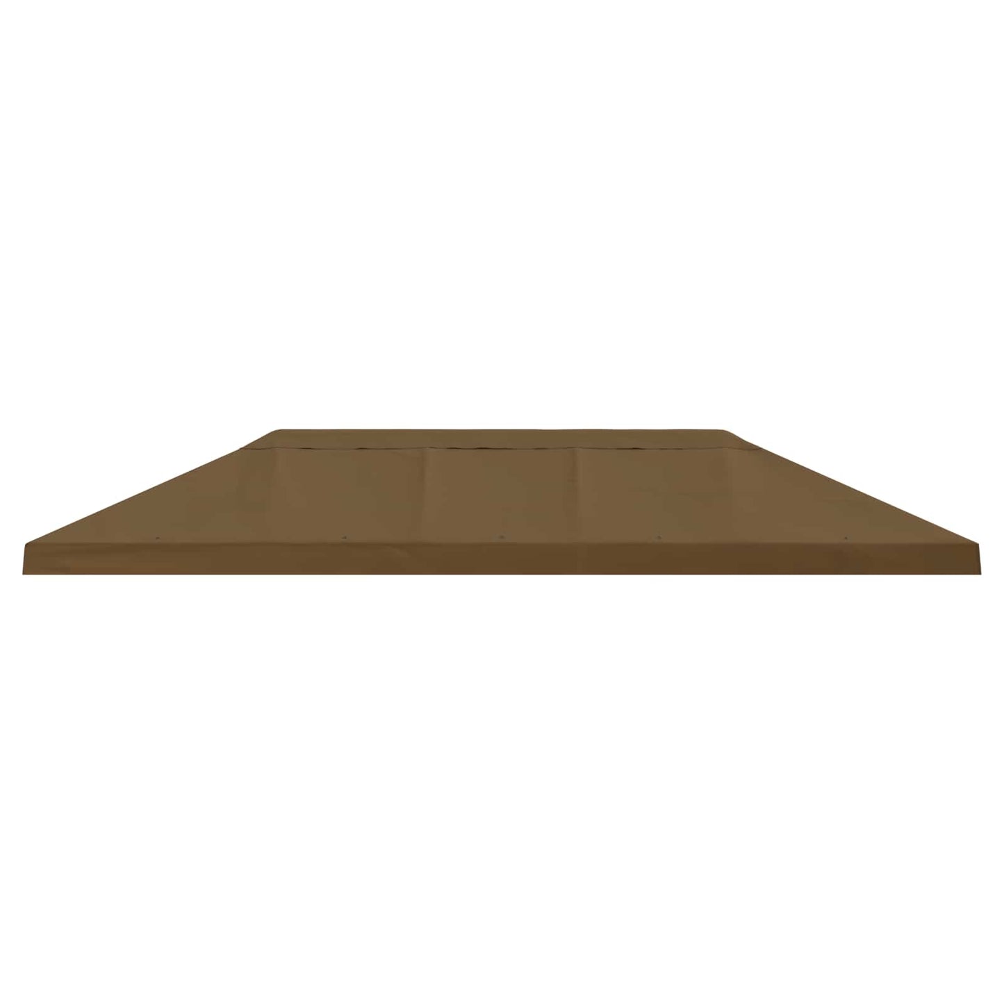 Gazebo Klap Cover 6 x 3 m Gråbrun Polyester 190
