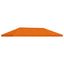 Gazebo Klap Cover 6 x 3 m Orange Polyester 190