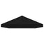 Gazebo Klap Cover 6 x 3 m Sort Polyester 190