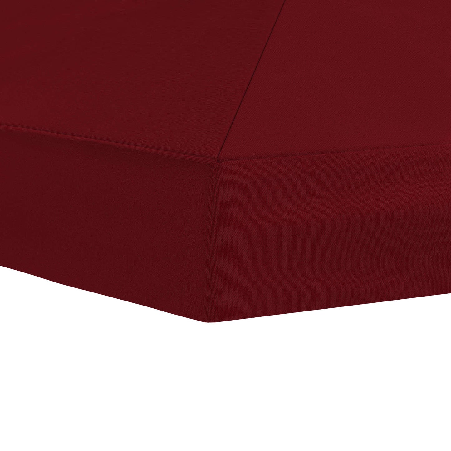 Gazebo Klap Cover 6 x 3 m Bordeaux Polyester 190
