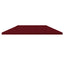 Gazebo Klap Cover 6 x 3 m Bordeaux Polyester 190