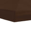 Gazebo Klap Cover 6 x 3 m Brun Polyester 190