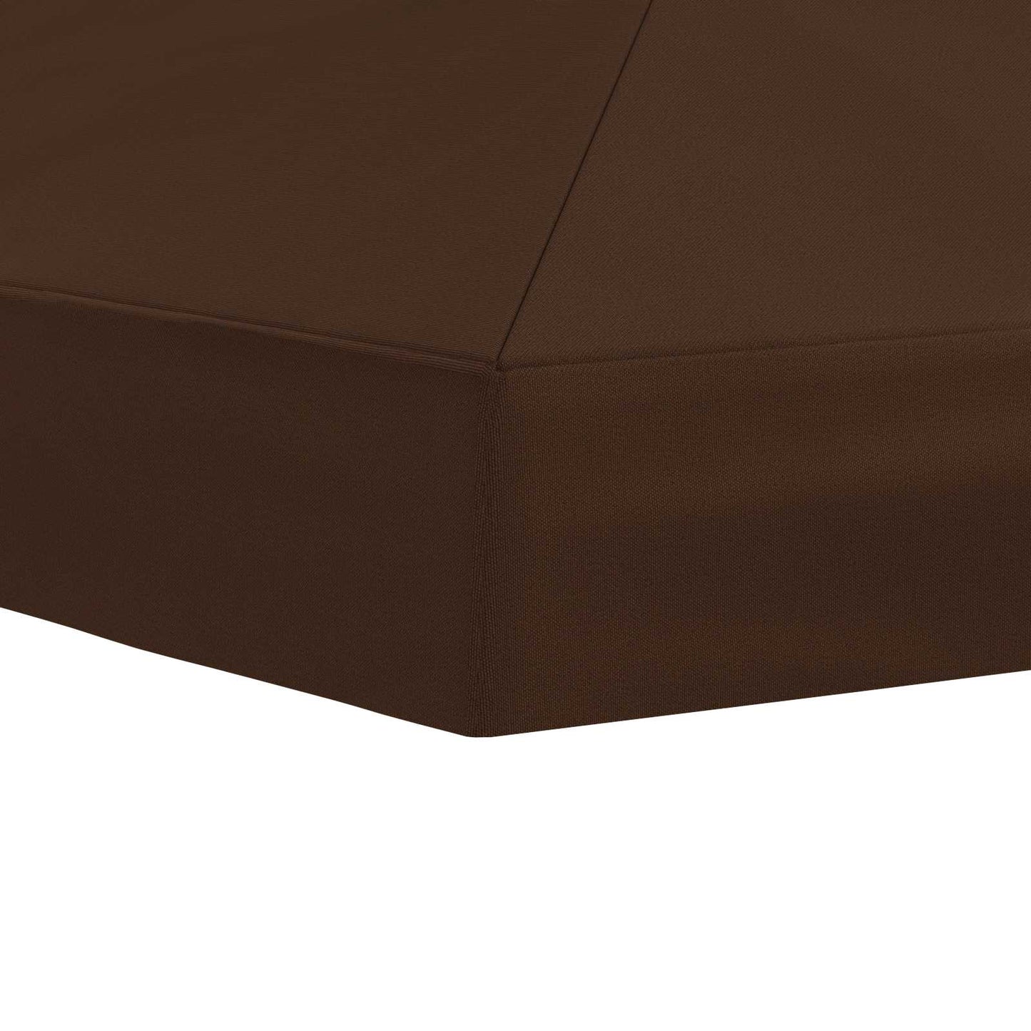 Gazebo Klap Cover 6 x 3 m Brun Polyester 190