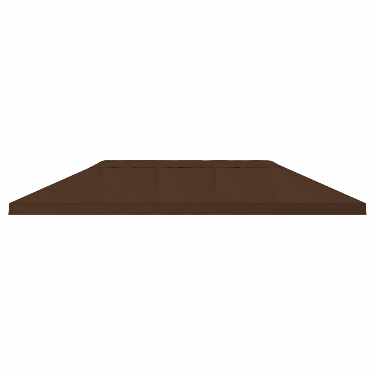 Gazebo Klap Cover 6 x 3 m Brun Polyester 190