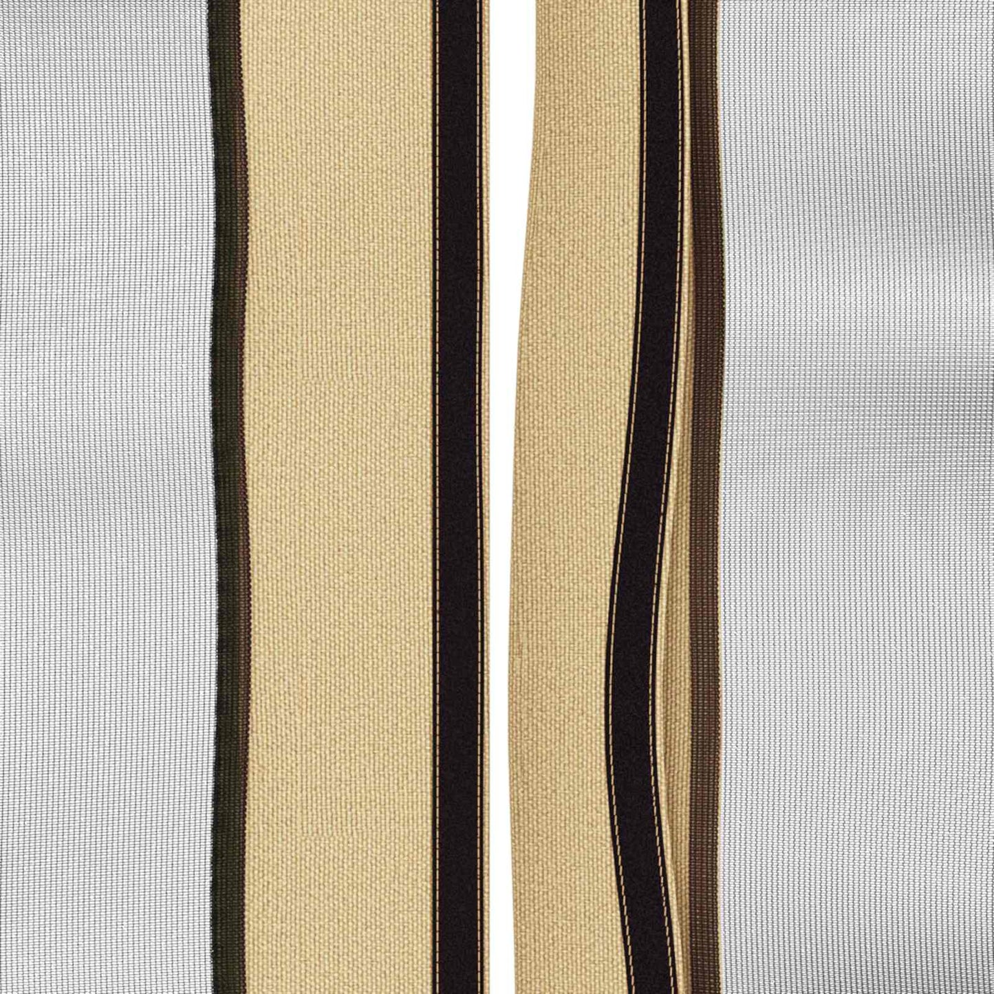 Gazebo Cover med sidevægge 6 x 3 m Cremefarvet Polyester 190
