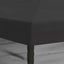 Gazebo Cover med sidevægge 6 x 3 m Antracit Polyester 190