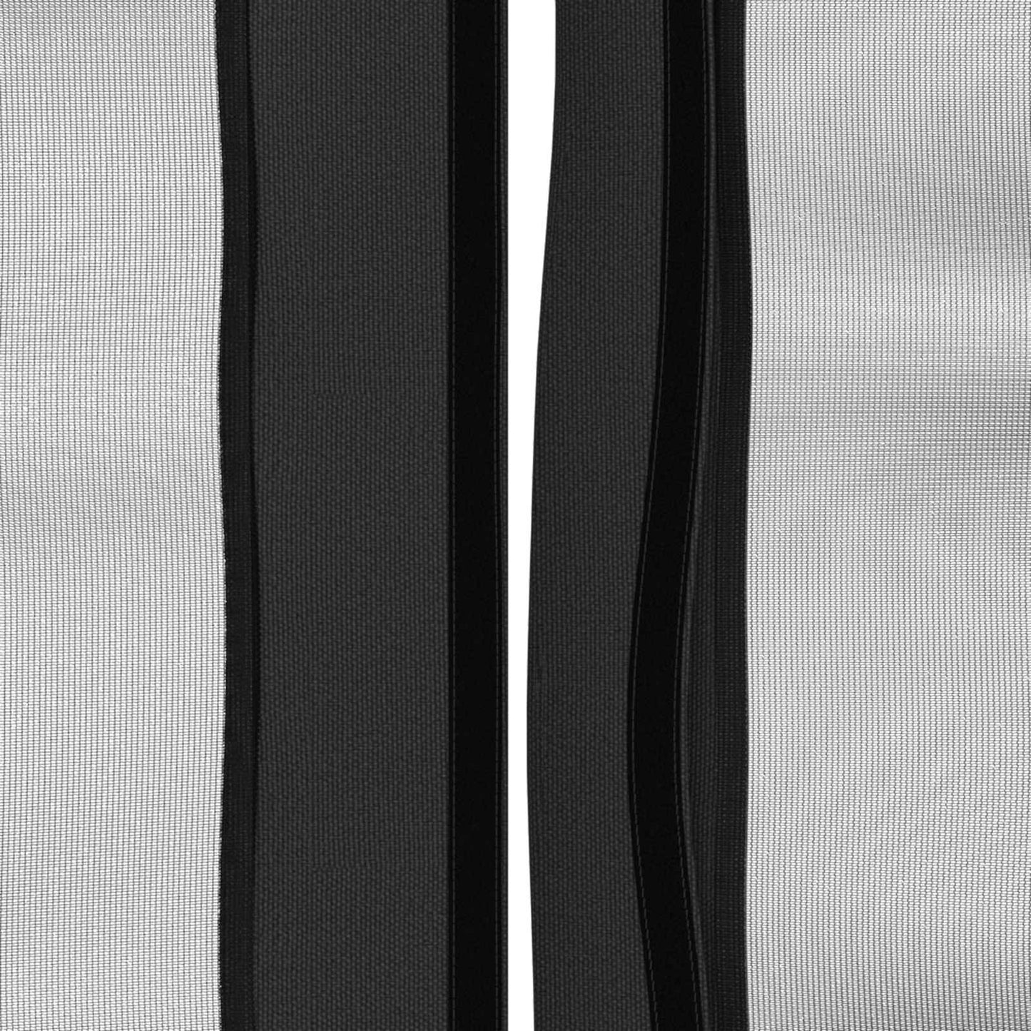 Gazebo Cover med sidevægge 6 x 3 m Antracit Polyester 190