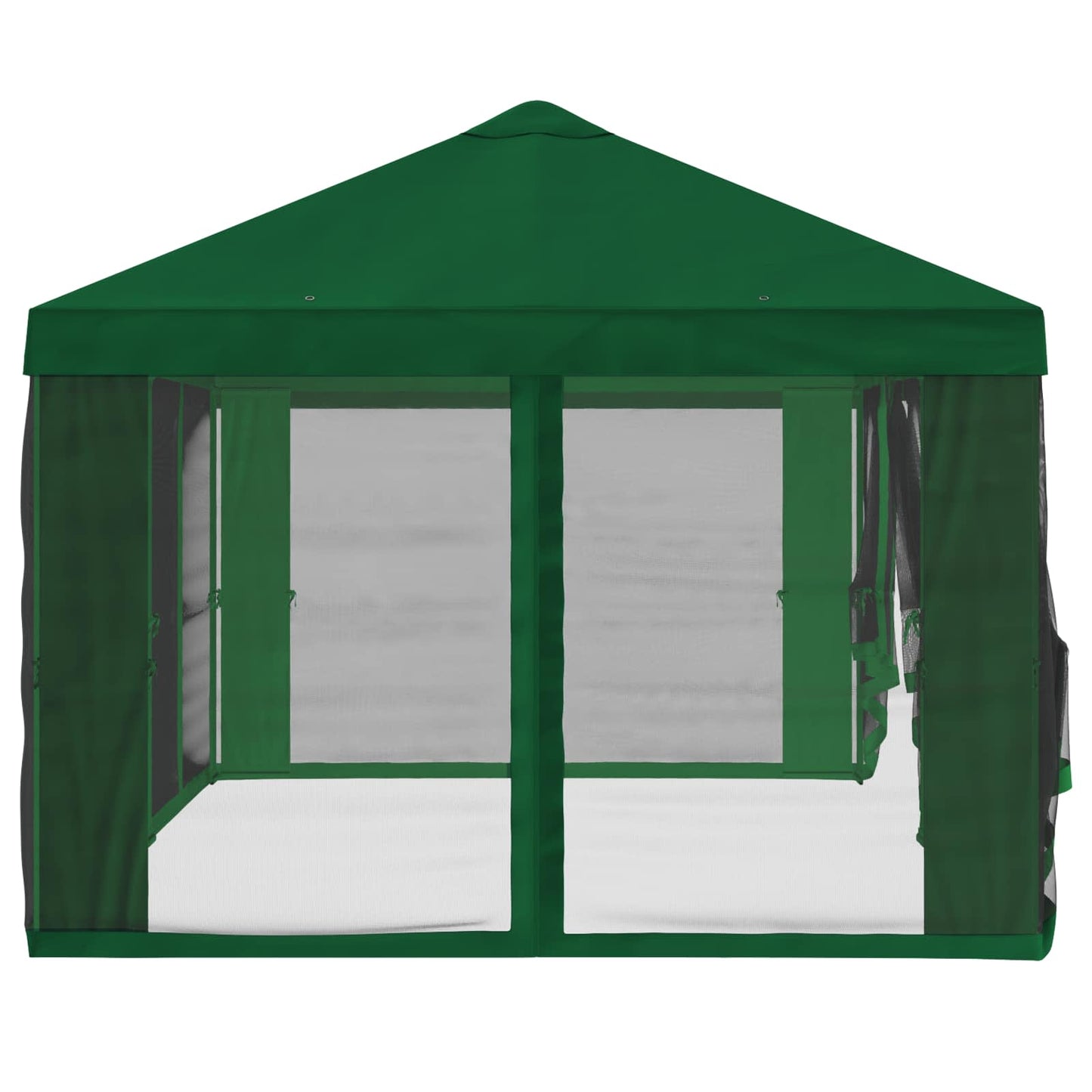 Gazebo Cover med sidevægge 6 x 3 m Grøn Polyester 190