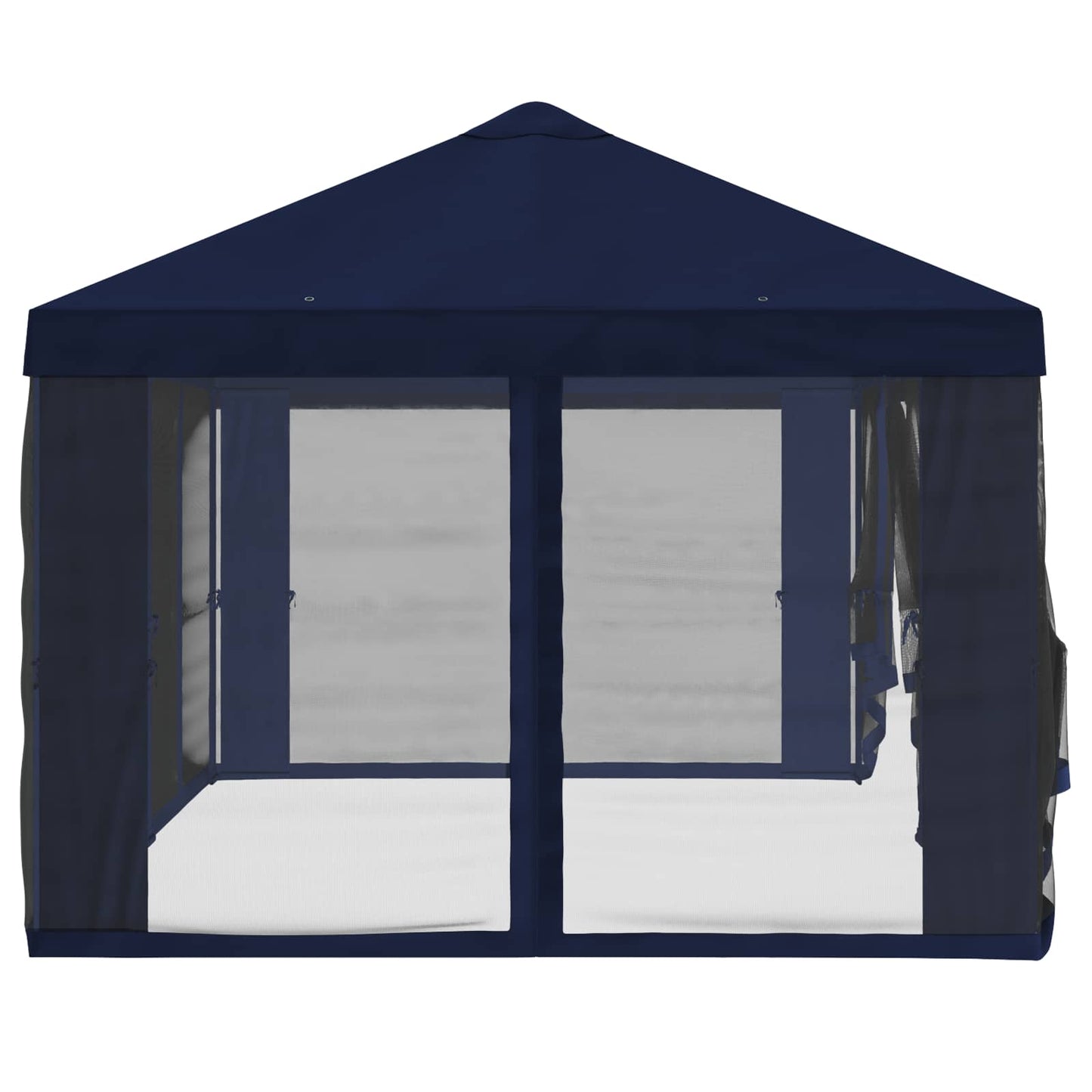 Gazebo Cover med sidevægge 6 x 3 m Blå Polyester 190