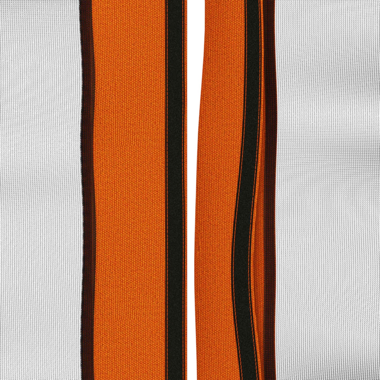 Gazebo Cover med sidevægge 6 x 3 m Orange Polyester 190
