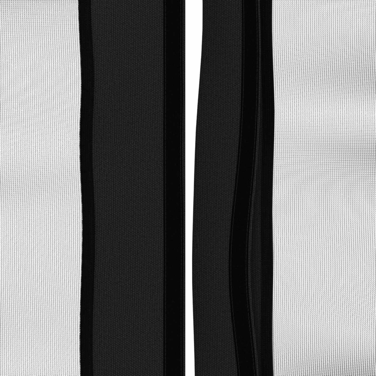 Gazebo Cover med sidevægge 6 x 3 m Sort Polyester 190