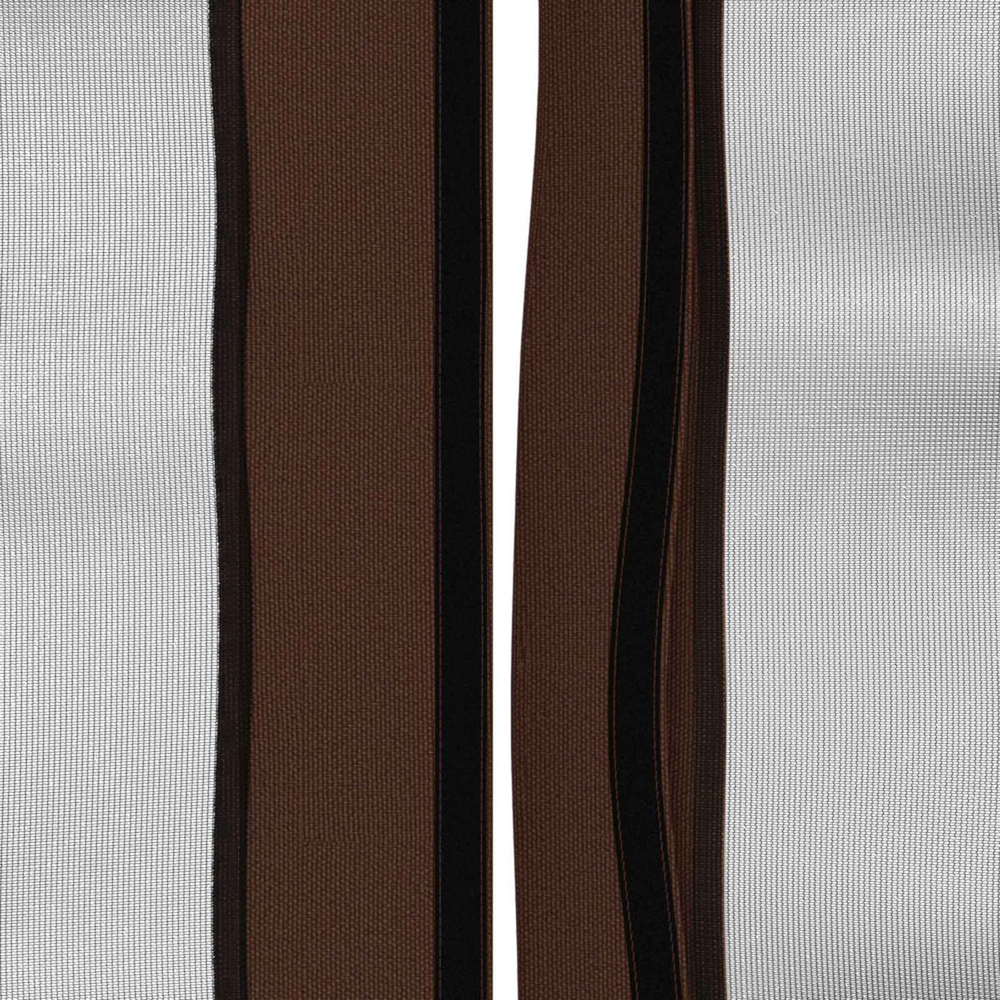 Gazebo Cover med sidevægge 6 x 3 m Brun Polyester 190