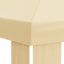 Gazebo Dække 6 x 3 m Cremefarvet Polyester 190 gsm