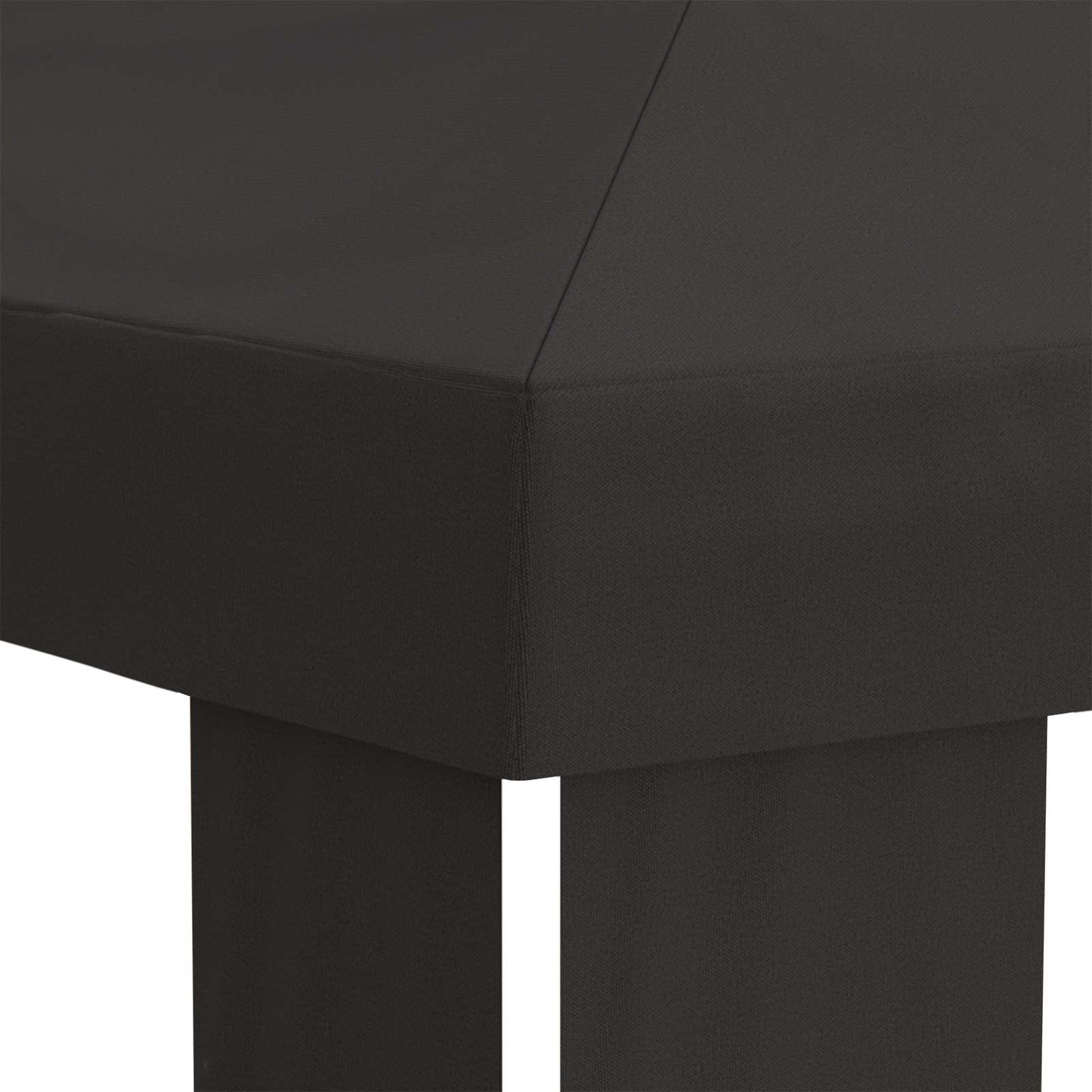 Gazebo Dække 6 x 3 m Antracit Polyester 190 gsm