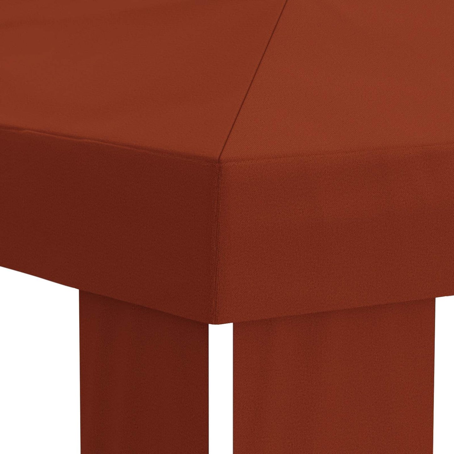 Gazebo Dække 6 x 3 m Terrakotta Polyester 190 gsm