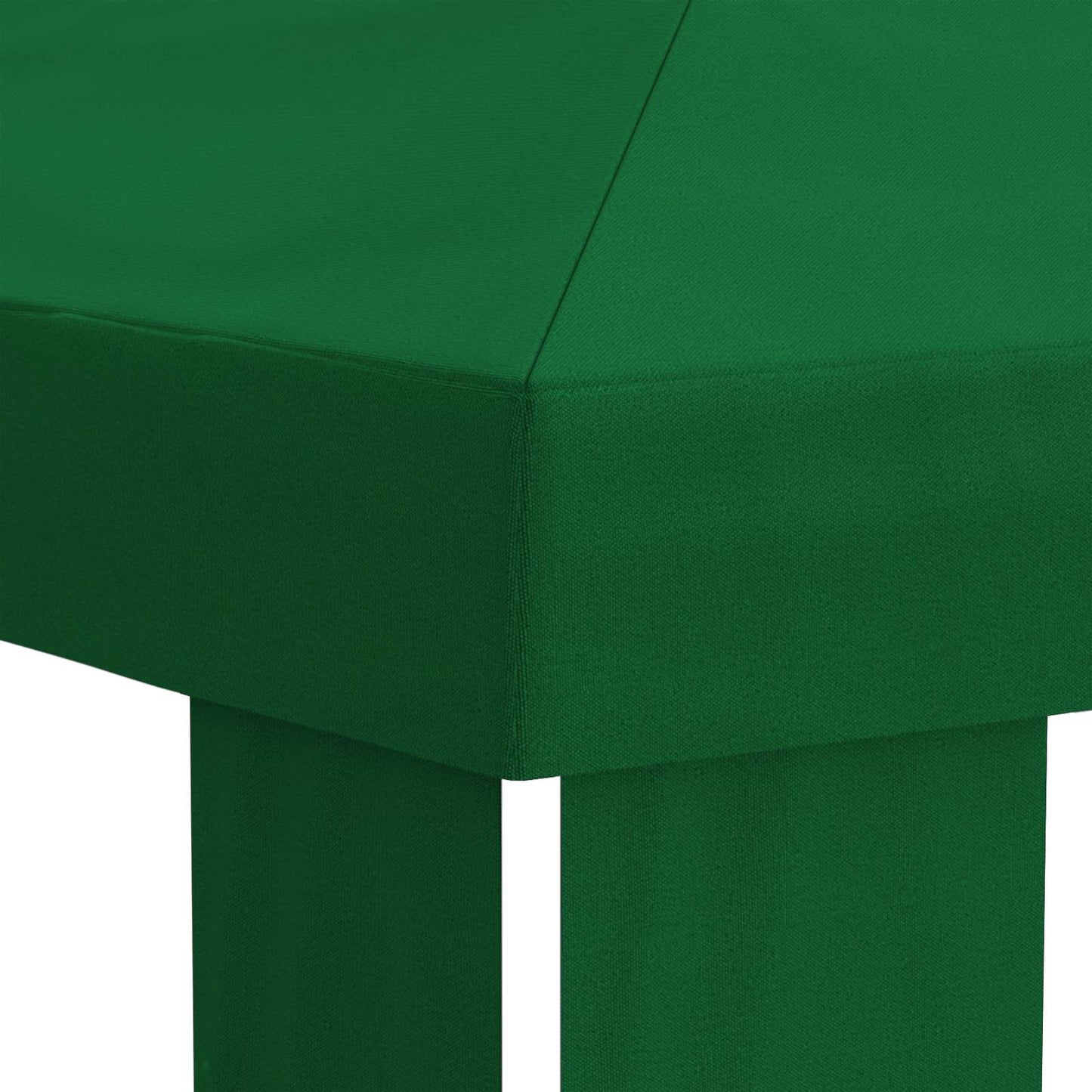 Gazebo Dække 6 x 3 m Grøn Polyester 190 gsm