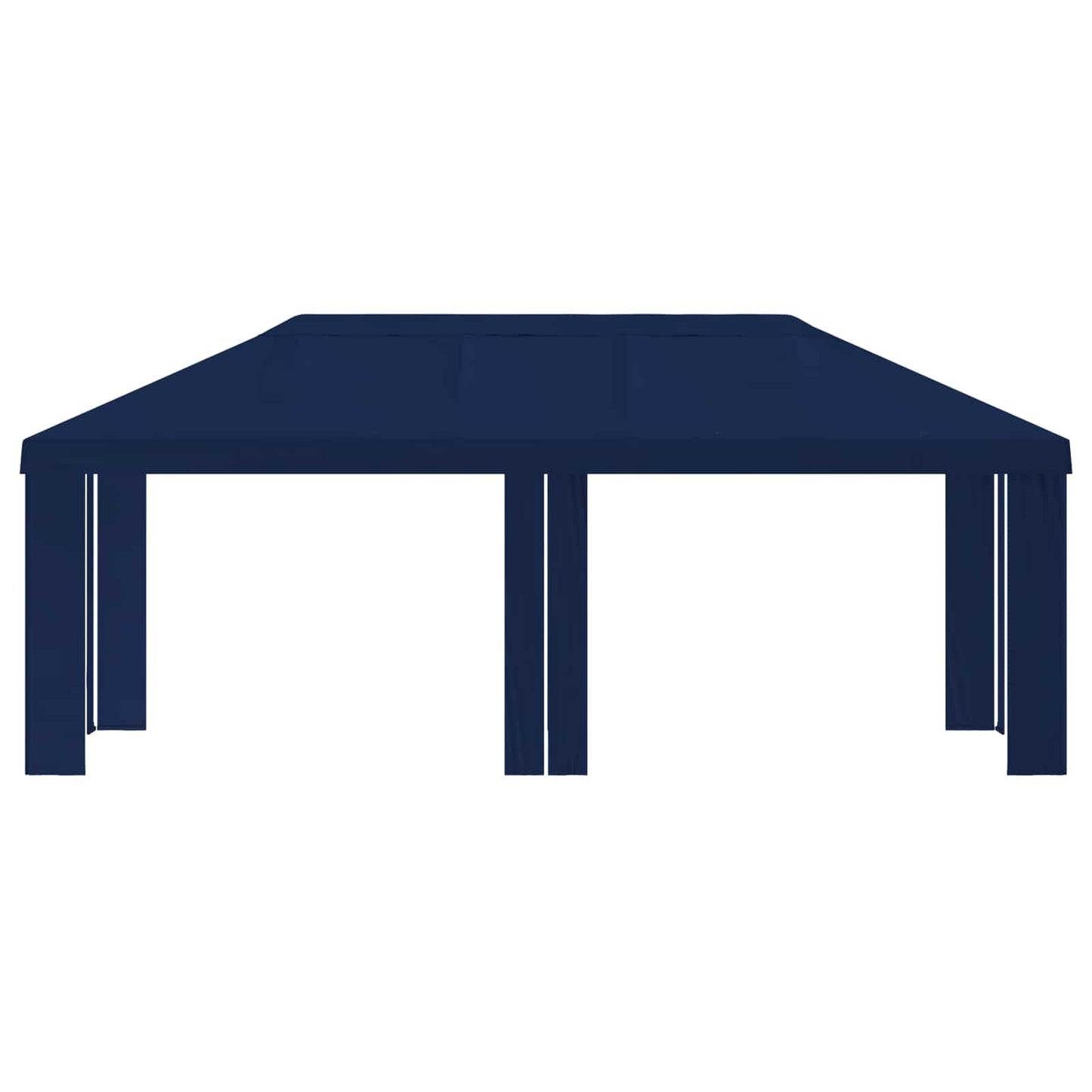 Gazebo Dække 6 x 3 m Blå Polyester 190 gsm