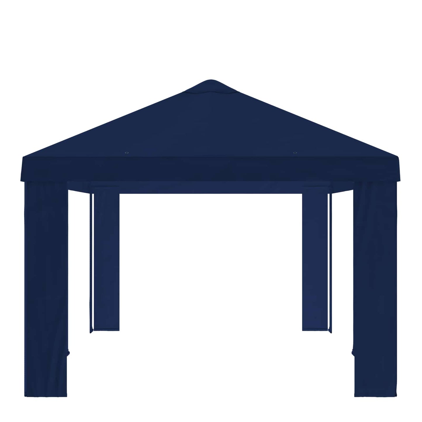 Gazebo Dække 6 x 3 m Blå Polyester 190 gsm