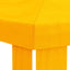 Gazebo Dække 6 x 3 m Gul Polyester 190 gsm