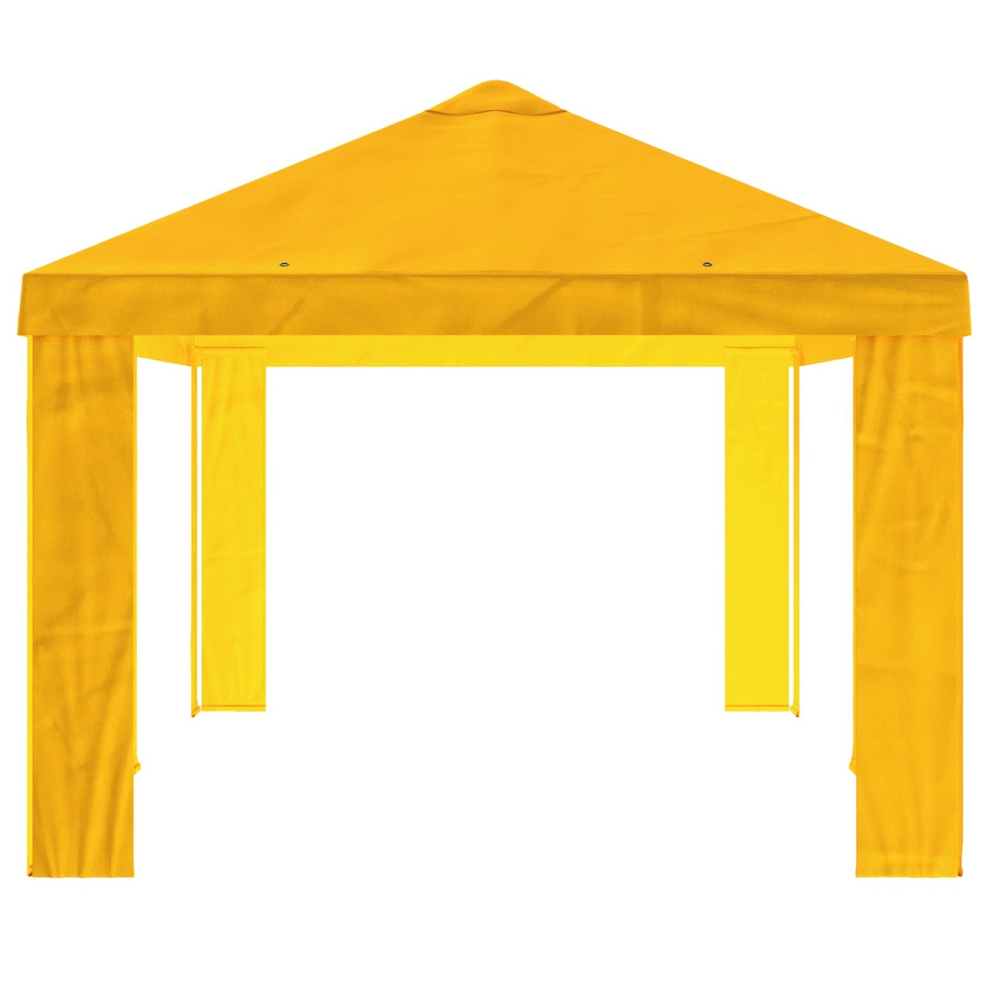 Gazebo Dække 6 x 3 m Gul Polyester 190 gsm