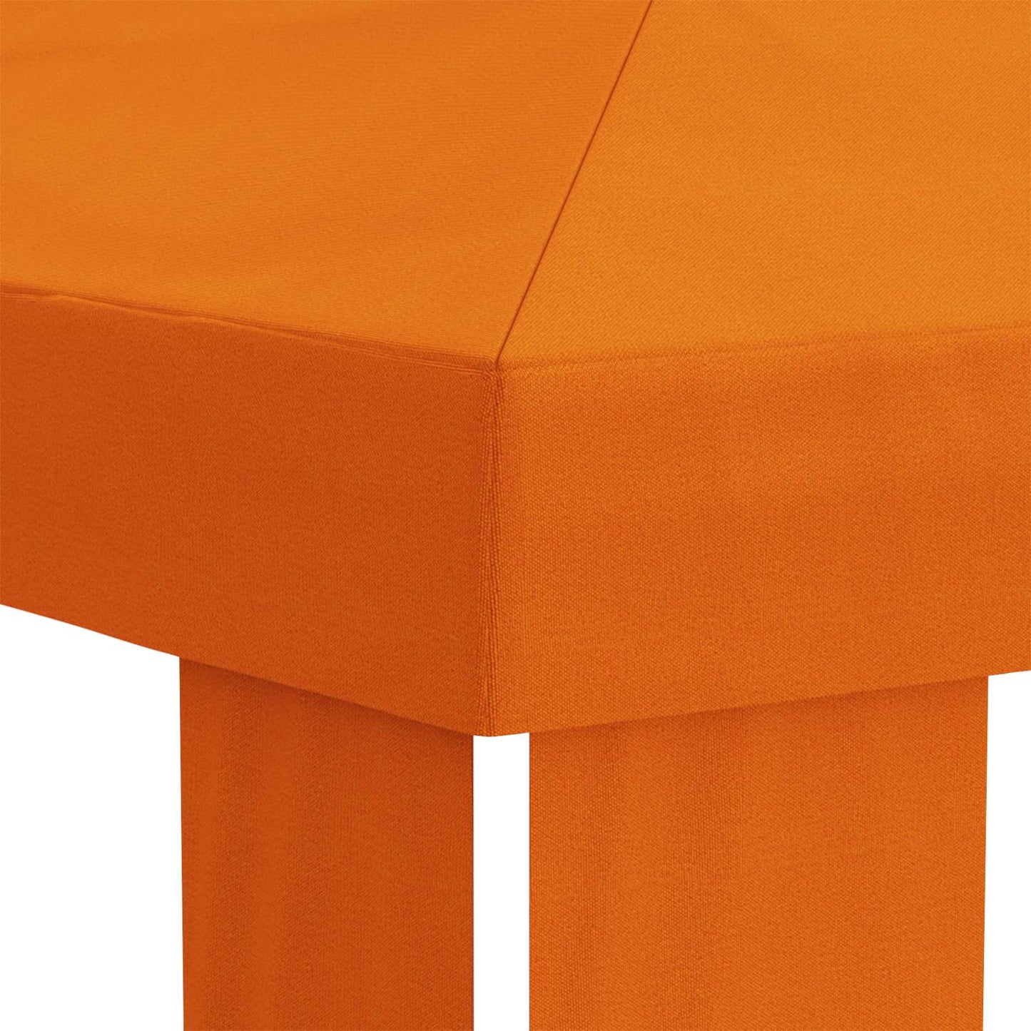 Gazebo Dække 6 x 3 m Orange Polyester 190 gsm