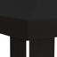 Gazebo Dække 6 x 3 m Sort Polyester 190 gsm