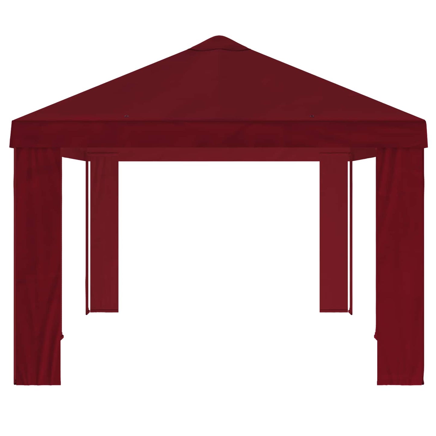 Gazebo Dække 6 x 3 m Bordeaux Polyester 190 gsm