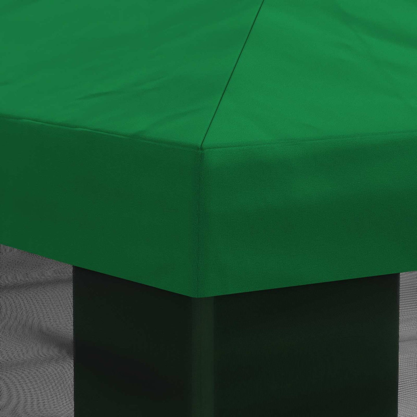 Gazebo Cover med sidevægge Grøn 600,5 x 300,5 cm Polyester