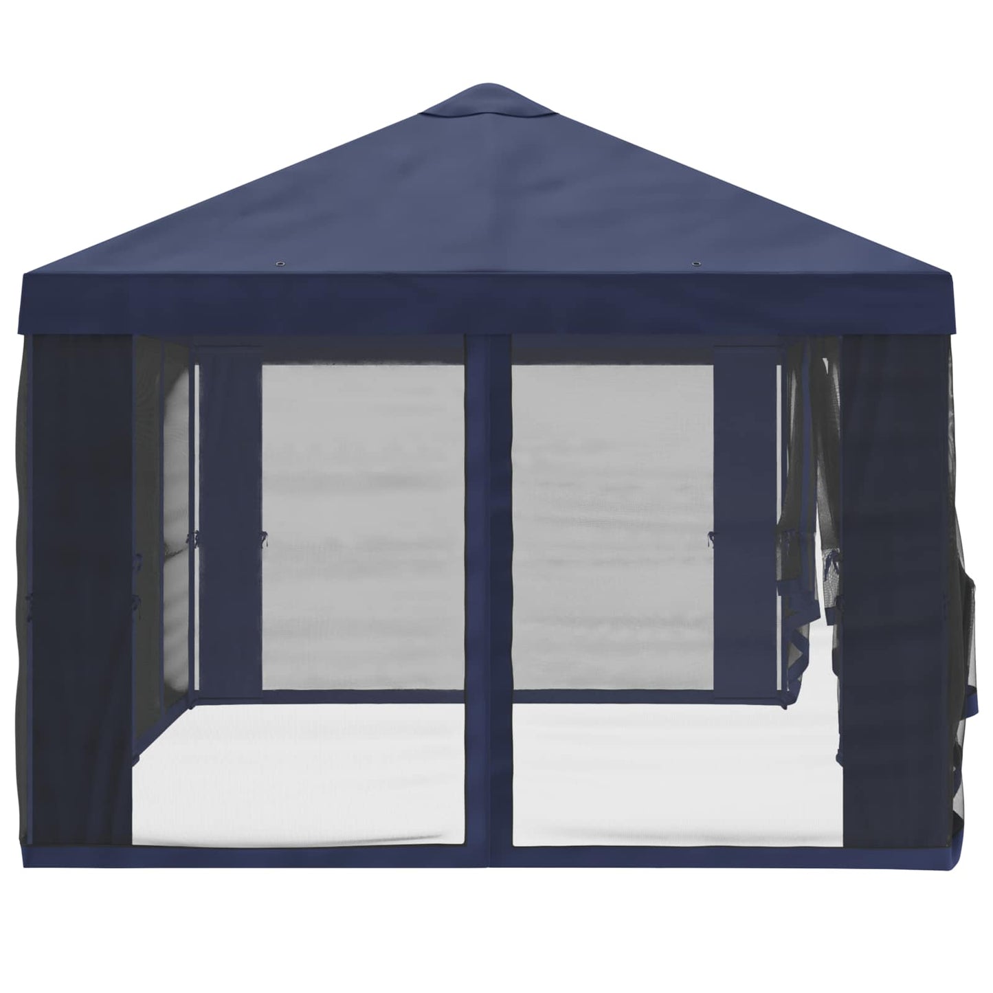 Gazebo Cover med sidevægge Blå 600,5 x 300,5 cm Polyester