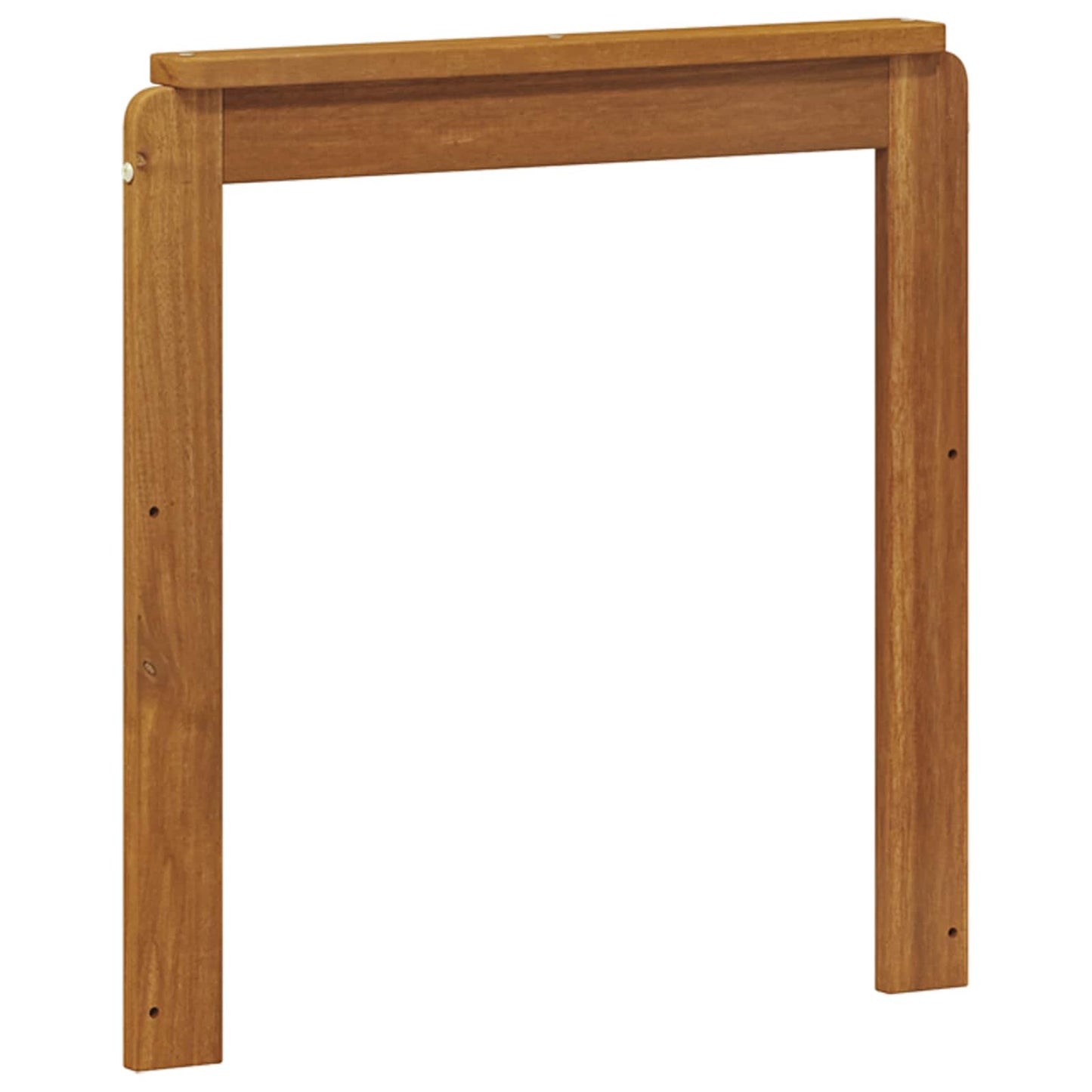 Armlæn 2 pcs Brun 59 x 6 x 61 cm Konstrueret træ
