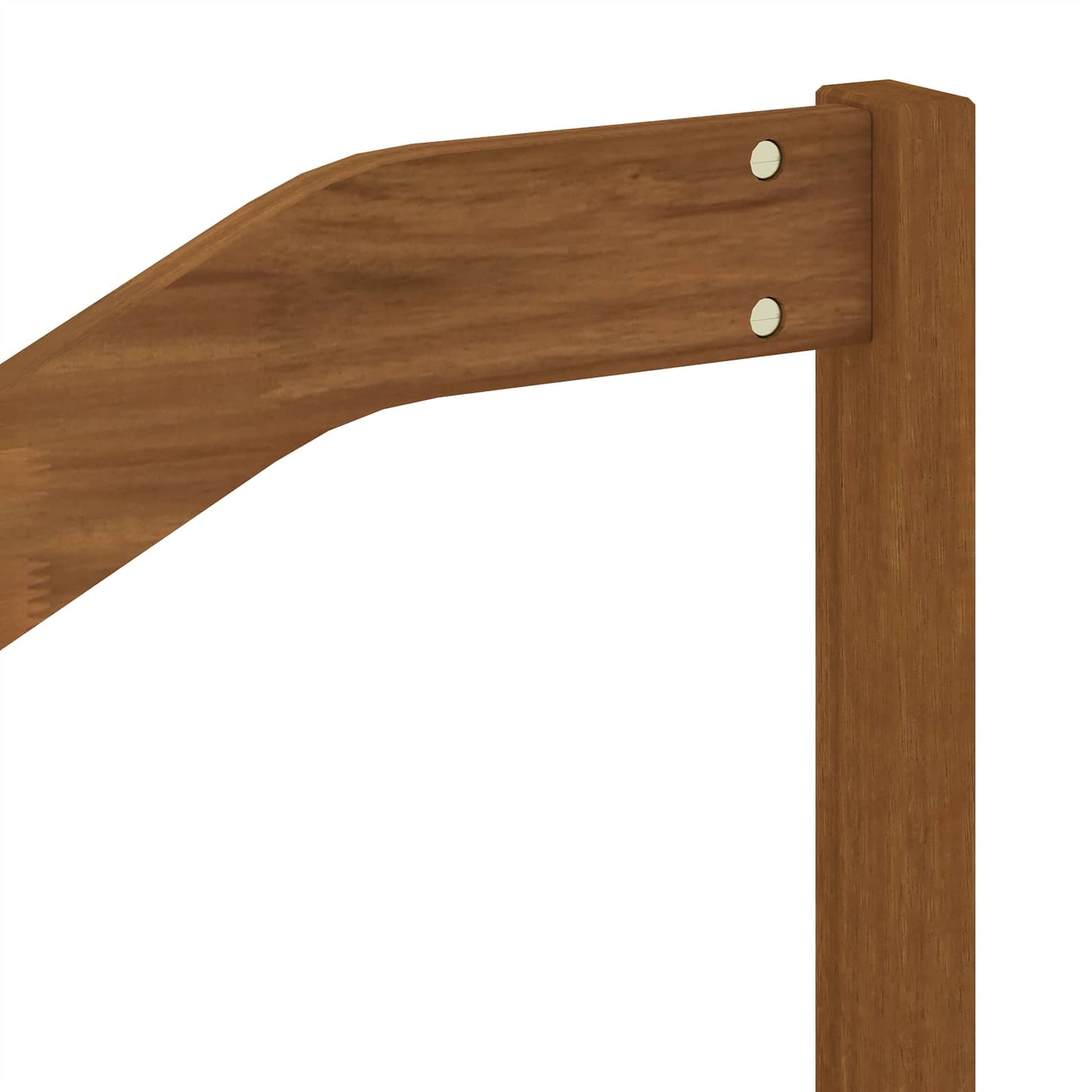 Armlæn 2 pcs Naturfarvet 59 x 4 x 73 cm Massivt Akacietræ