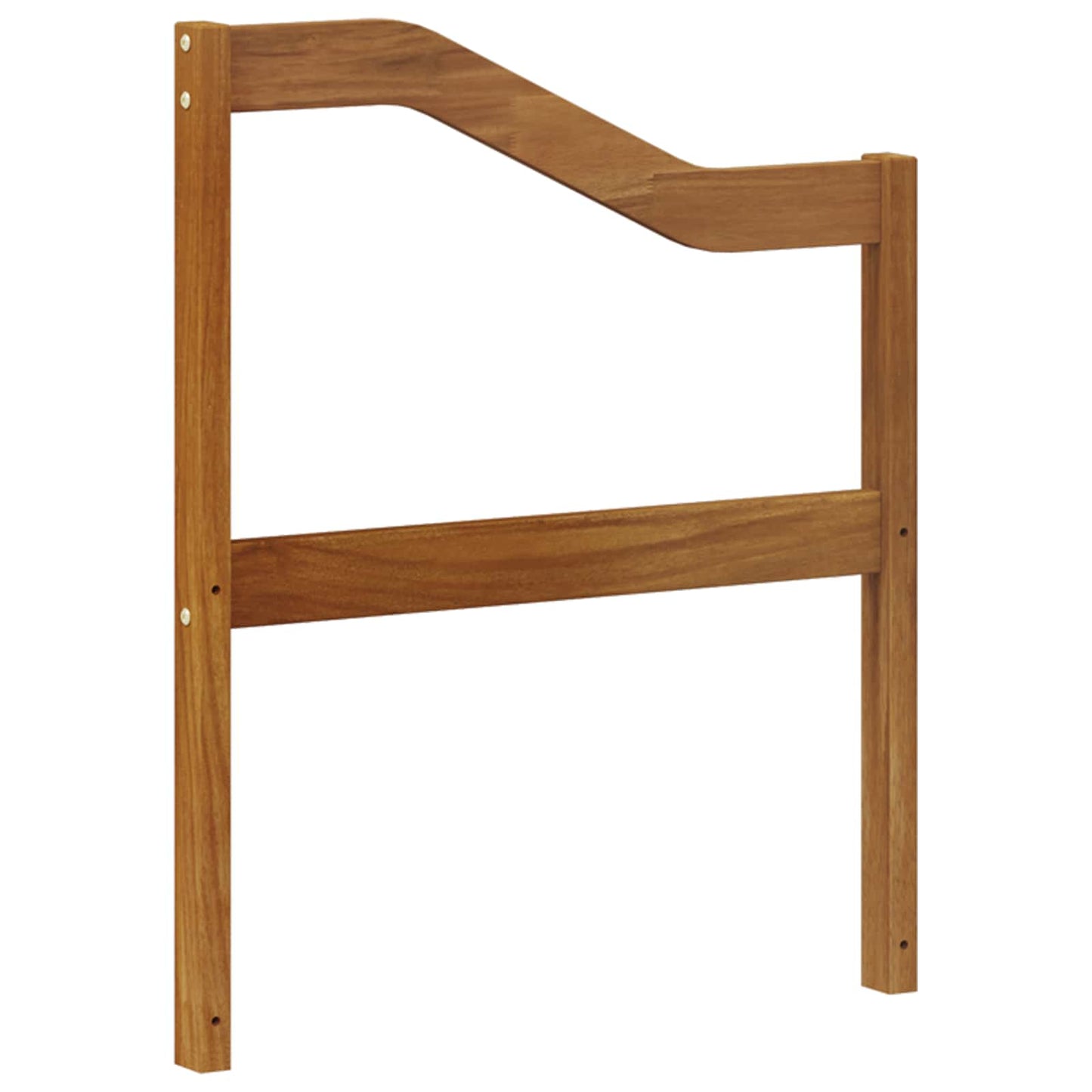 Armlæn 2 pcs Naturfarvet 59 x 4 x 73 cm Massivt Akacietræ