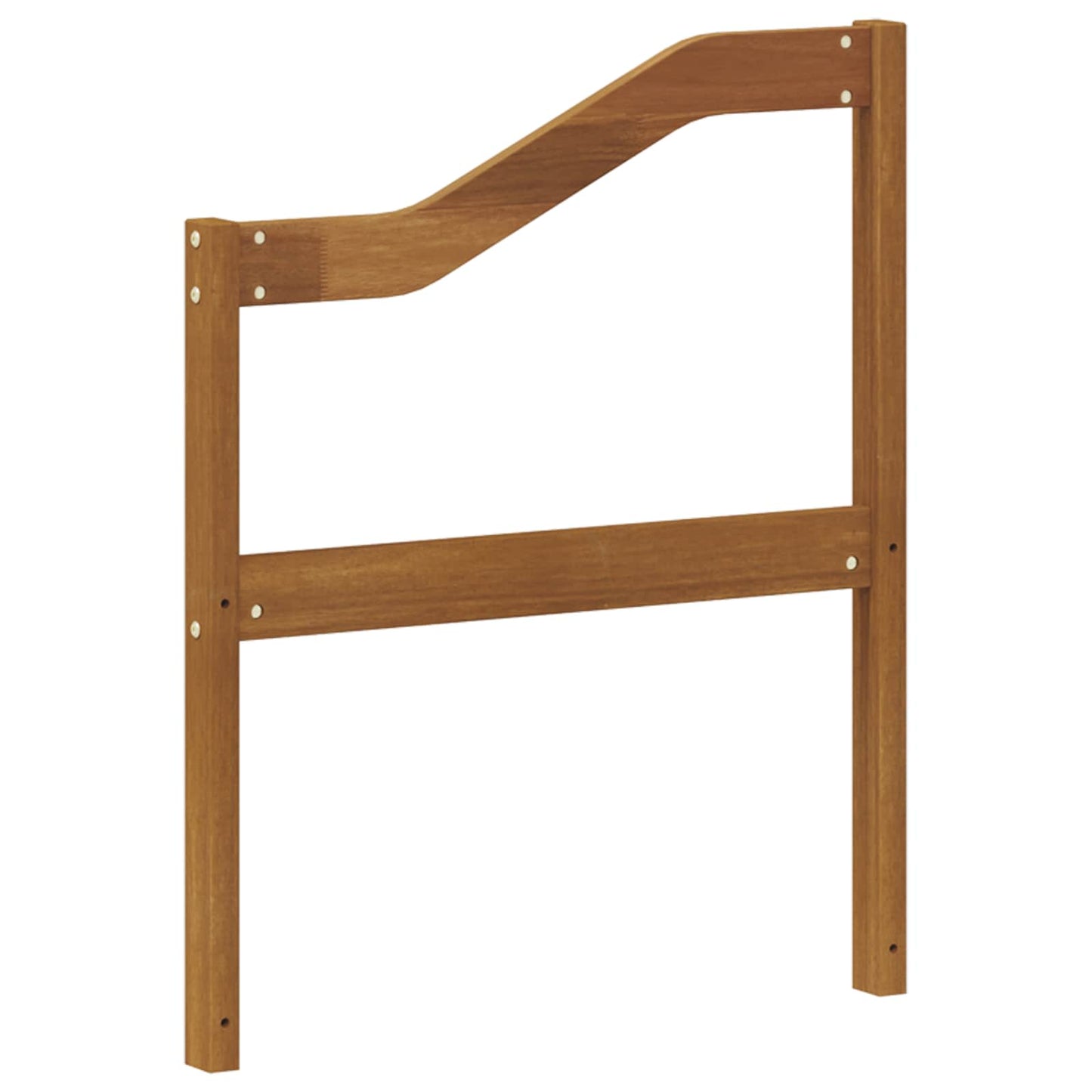 Armlæn 2 pcs Naturfarvet 59 x 4 x 73 cm Massivt Akacietræ